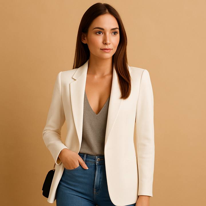Jason & Lisa Sydney | Long and Fitted Blazer for Women